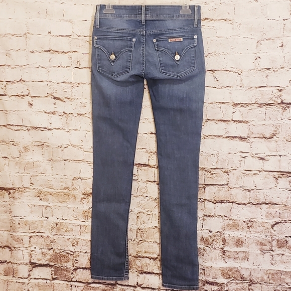Hudson Collin Flap Skinny Jean Medium Wash Size 25 - Picture 5 of 10